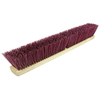 Weiler 36" Garage Brush Maroon Polypropylene Fill Includes brace 42149